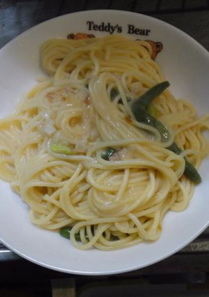 ベーコンポテトポタージュパスタ-レシピのメイン写真