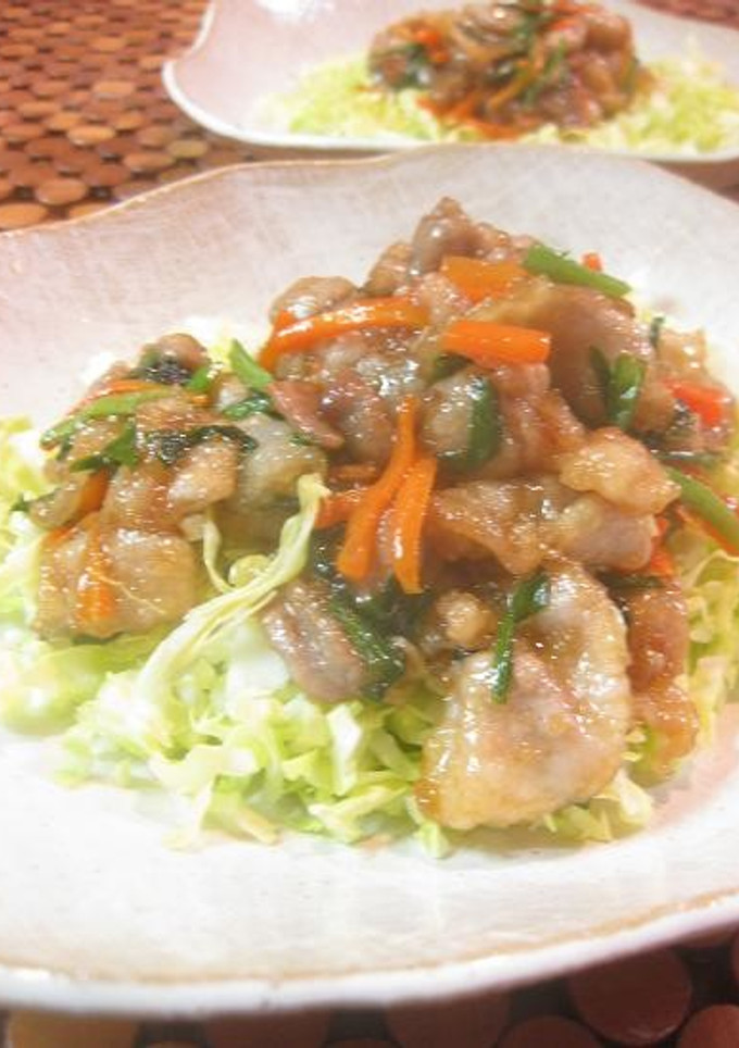 オッサンの中華風 豚の生姜焼き-レシピのメイン写真
