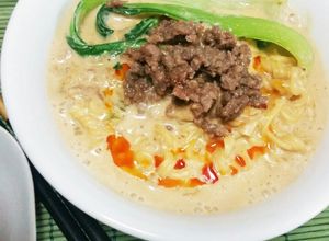 サッポロ一番みそラーメンで✴豆乳担々麺✴-レシピのメイン写真