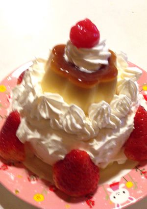 コストコの蒸しケーキで簡単ケーキ-レシピのメイン写真
