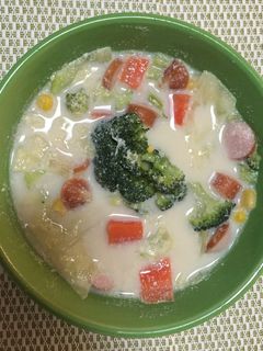 あったか豆乳スープ 【分量訂正しました】-レシピのメイン写真