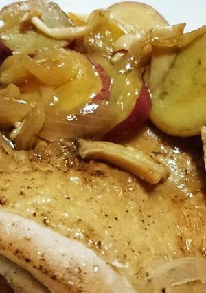鶏もも肉とさつまいものオレンジ煮-レシピのメイン写真