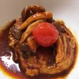 即席煮込み?ハンバーグ