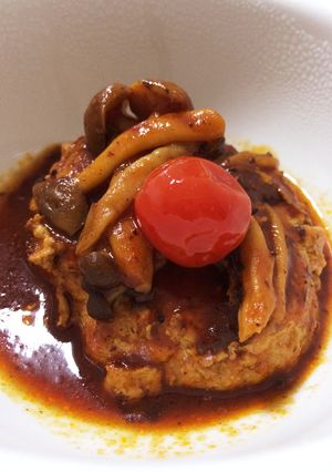 即席煮込み？ハンバーグ-レシピのメイン写真