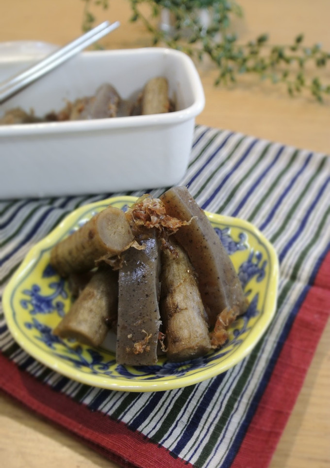 【作り置き】ごぼうとこんにゃくの土佐煮-レシピのメイン写真