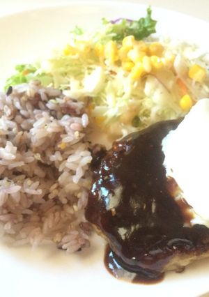 ヘルシー！お豆腐とおからのハンバーグ♡-レシピのメイン写真