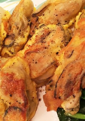 牡蠣の簡単ころも焼き-レシピのメイン写真