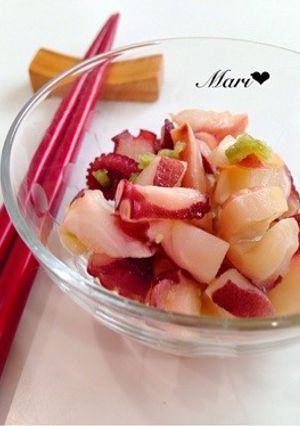 すぐつまみ！和えるだけ☆たこわさ-レシピのメイン写真