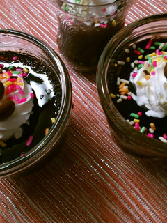 簡単!デザートに!ぷるぷるコーヒーゼリー-レシピのメイン写真
