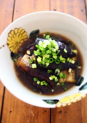 温冷どちらでも♪　なすのにんにく麺つゆ煮-レシピのメイン写真