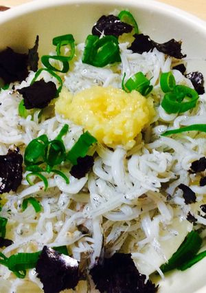 きざみしょうががきいてる!しらす丼-レシピのメイン写真
