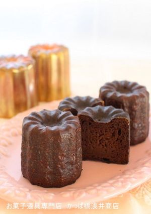 銅の型で　本格チョコレートカヌレ-レシピのメイン写真