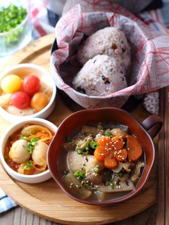 あったか♡具沢山な根菜汁(けんちん汁風)-レシピのメイン写真