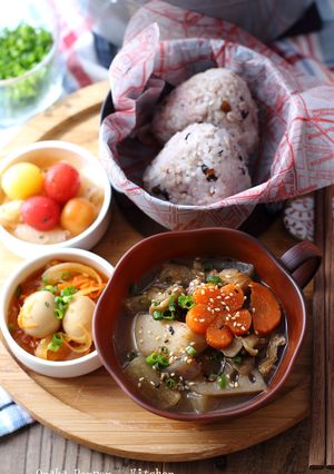 あったか♡具沢山な根菜汁（けんちん汁風）-レシピのメイン写真