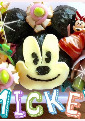 ★☆ミッキー★☆MICKEY簡単キャラ弁-レシピのメイン写真