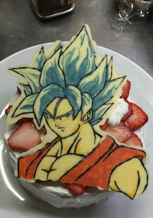 ドラゴンボール キャラケーキ《記録》-レシピのメイン写真