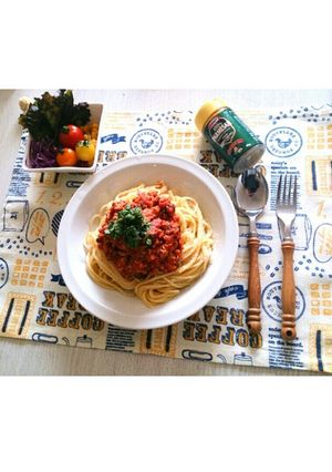 冷凍豆腐入りミートソース-レシピのメイン写真