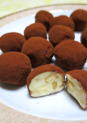 簡単!白トリュフチョコ♪-レシピのメイン写真
