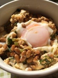 ボリューム満点☆たま納豆丼-レシピのメイン写真