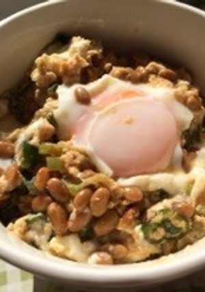 ボリューム満点☆たま納豆丼-レシピのメイン写真