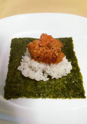 アンキモソテーの手巻きごはん-レシピのメイン写真