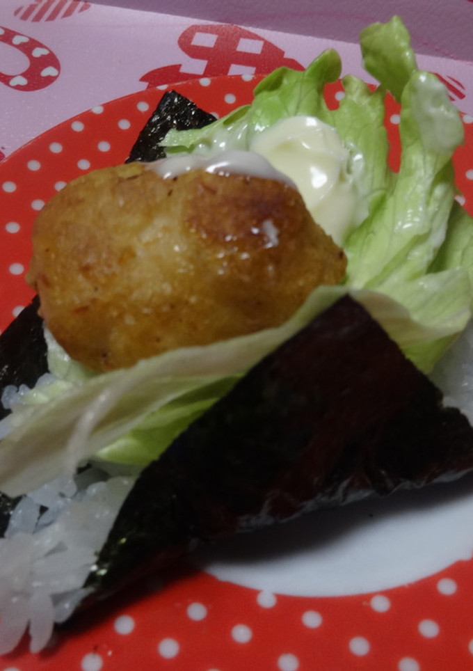 ☆唐揚げマヨで簡単手巻きご飯☆-レシピのメイン写真
