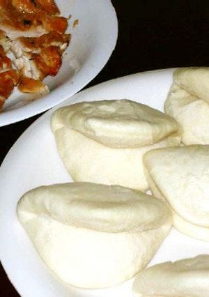 割包｜中華割りパン（グリルドチキンで）-レシピのメイン写真