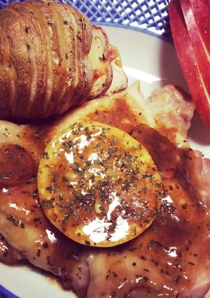 鶏モモ肉のバターレモン-レシピのメイン写真