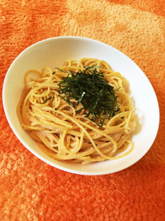 タラコスパゲティ-レシピのメイン写真
