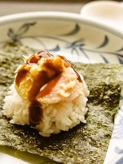 ソースが決め手!ポテサラde手巻きごはん-レシピのメイン写真