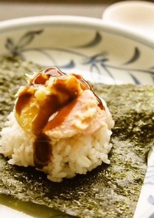 ソースが決め手！ポテサラde手巻きごはん-レシピのメイン写真