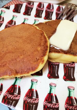 HMでふわんふわんなホットケーキ-レシピのメイン写真