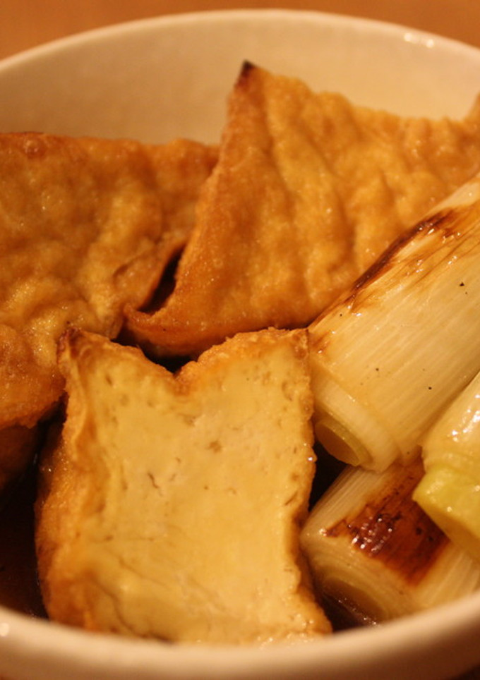 厚揚げとねぎの焼き浸し-レシピのメイン写真