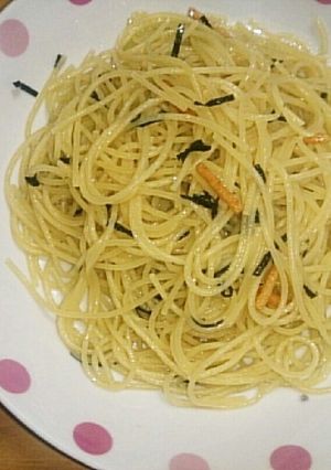 お茶漬けパスタ-レシピのメイン写真