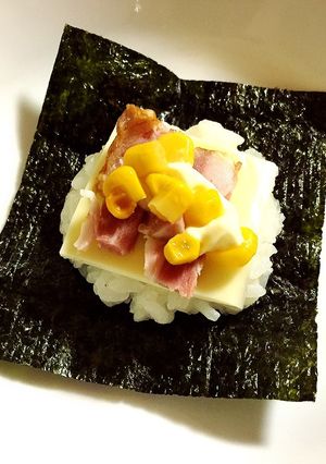 とろけるベ～チ～コーンの手まきごはん-レシピのメイン写真
