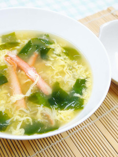 かにと卵の中華スープ-レシピのメイン写真