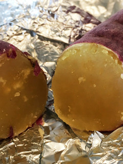 魚焼きグリルでねっとり焼き芋-レシピのメイン写真