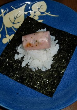 ウインナー手巻きごはん-レシピのメイン写真