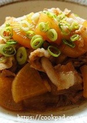 調味料すべて同量！甘辛味の豚バラ大根-レシピのメイン写真
