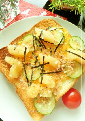 かずのこトースト-レシピのメイン写真