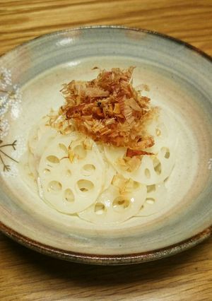蓮根の梅酢和え-レシピのメイン写真