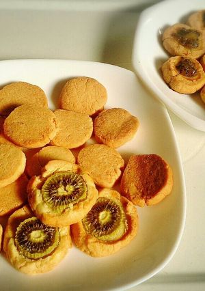 材料少なめキウイジャムクッキー♪-レシピのメイン写真