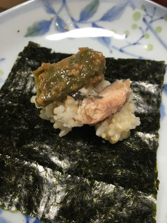 ししとうきのことお魚の手巻きごはん-レシピのメイン写真
