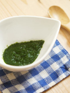 離乳食初期~だしで作るほうれん草ペースト-レシピのメイン写真
