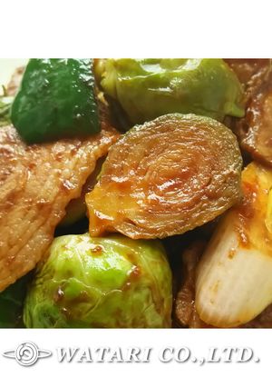 芽キャベツ回鍋肉◇定番をアレンジ-レシピのメイン写真