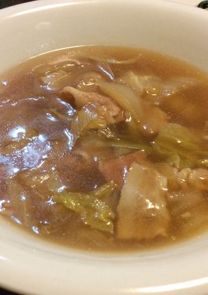 ベーコンと白菜の煮物-レシピのメイン写真