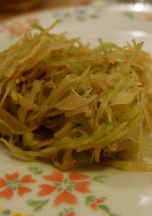キャベツ炒め　ソース味-レシピのメイン写真
