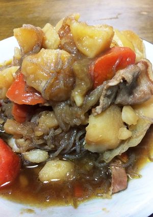 ホクホク♬簡単に豚肉じゃが-レシピのメイン写真