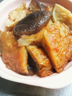 椎茸と さつま揚げの甘辛煮-レシピのメイン写真