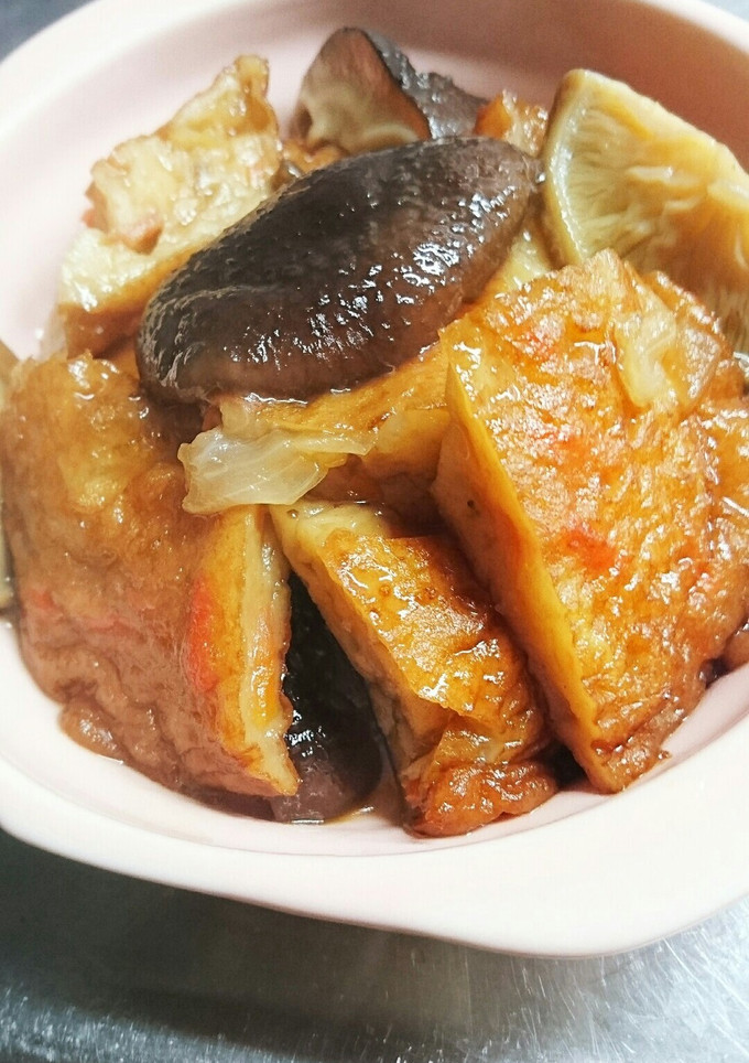 椎茸と さつま揚げの甘辛煮-レシピのメイン写真
